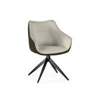 Стул на металлокаркасе Kansas brown / cream / black Стул на металлокаркасе Kansas brown / cream / black