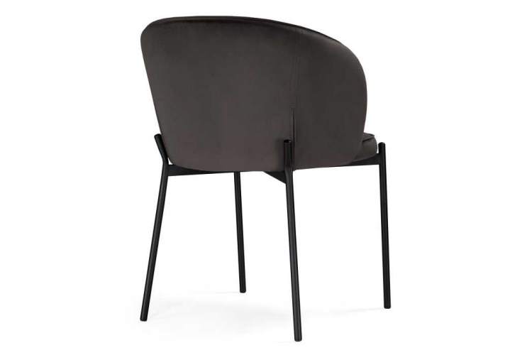 Стул на металлокаркасе Нейл серый / черный-3