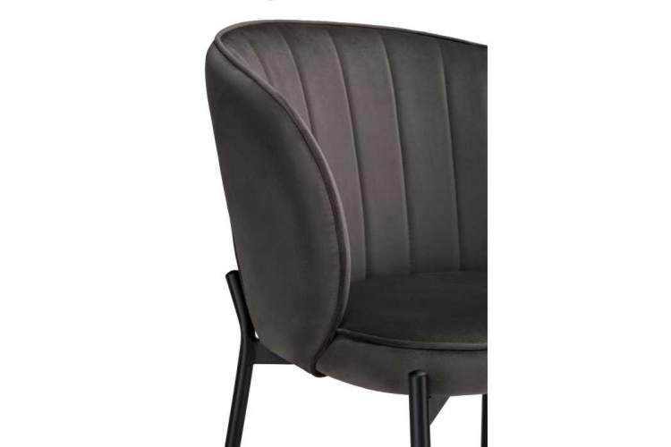 Стул на металлокаркасе Нейл серый / черный-5