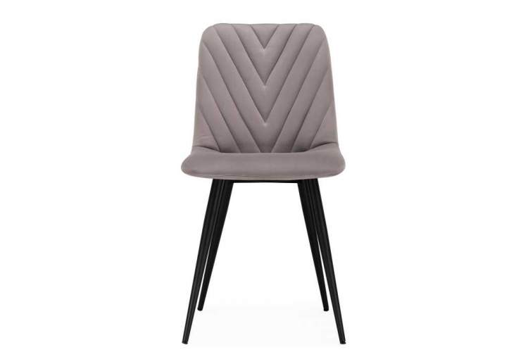 Стул на металлокаркасе Ральф латте / черный-1