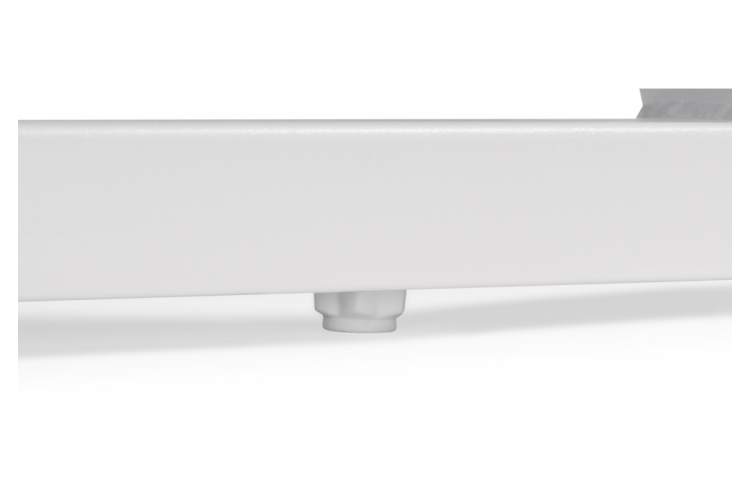 Керамический стол Памелла 140 (200) х 80 белый мрамор alpin white / snow white / белый-15