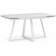 Керамический стол Памелла 140 (200) х 80 белый мрамор alpin white / snow white / белый