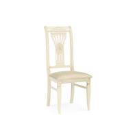 Стул деревянный Roy слоновая кость / золото патина