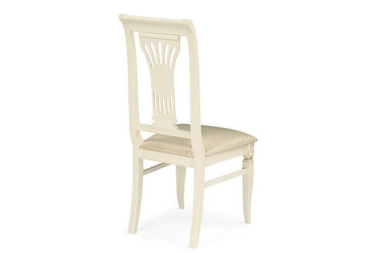 Стул деревянный Roy слоновая кость / золото патина-7