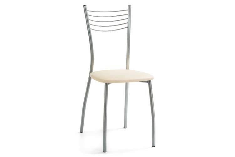 Стул на металлокаркасе Goki ваниль крап / светлый мусс
