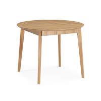 Стол деревянный Форли 100(130)x100 светлое дерево