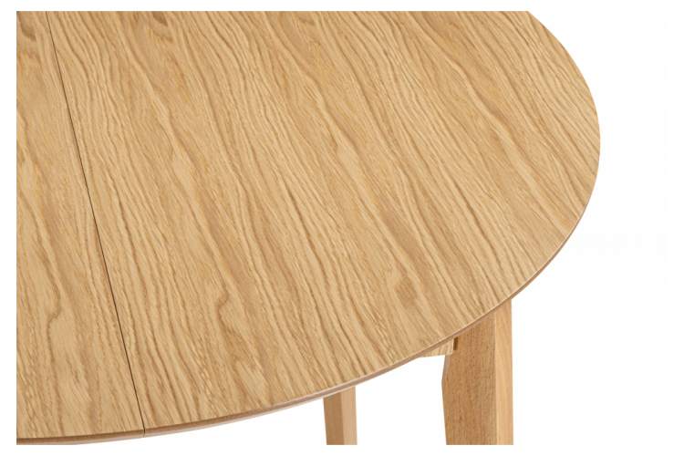 Стол деревянный Форли 100(130)x100 светлое дерево-9