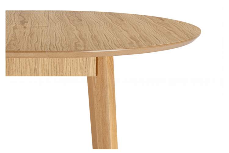 Стол деревянный Форли 100(130)x100 светлое дерево-10