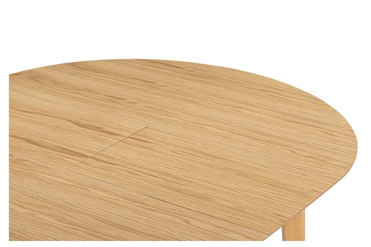 Стол деревянный Форли 100(130)x100 светлое дерево-12