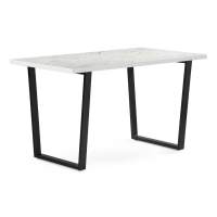 Стол деревянный Эльпатия 130х75 оникс / черный матовый