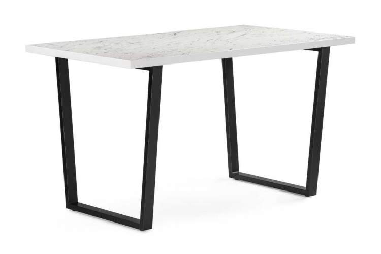 Стол деревянный Эльпатия 130х75 оникс / черный матовый