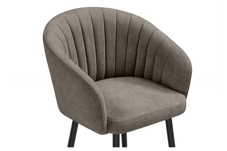 Стул на металлокаркасе Моншау marseille 16 данс / черный-9