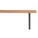 Алеста Лофт 120х60х77 25 мм дуб вотан / черный матовый Стол деревянный