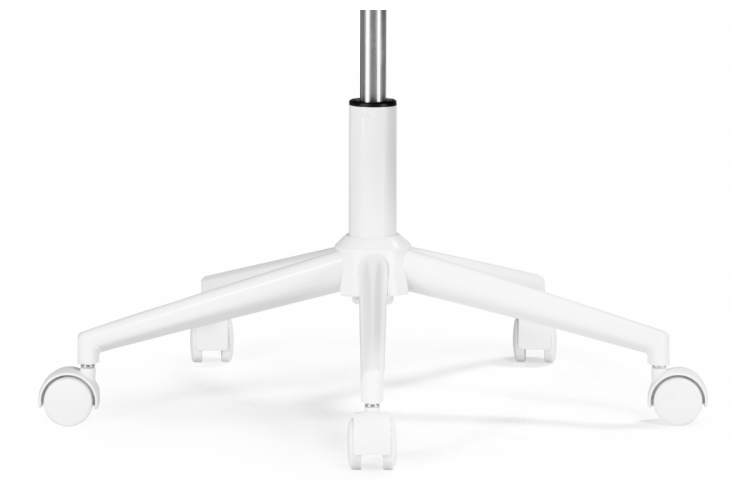 Офисное кресло Честер светло-серый велюр / белый-10