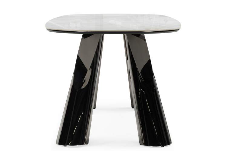 Керамический стол Танго 200х200х90 белый мрамор carla larkin / белый-9