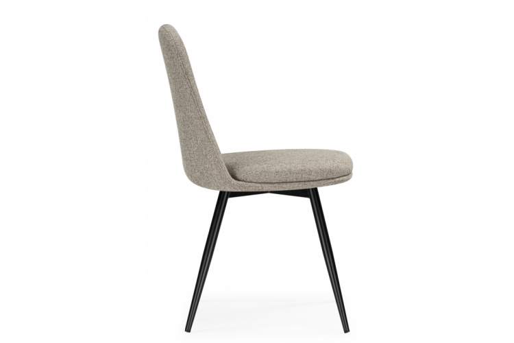 Стул на металлокаркасе Texas 1 поворотный бежевый / черный-6