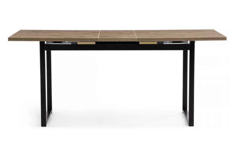 Стол деревянный Макта 140 дуб велингтон / черный матовый-2