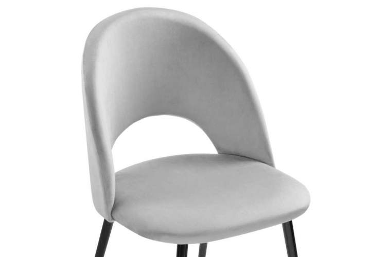 Стул на металлокаркасе Ирре confetti silver серый / черный-4