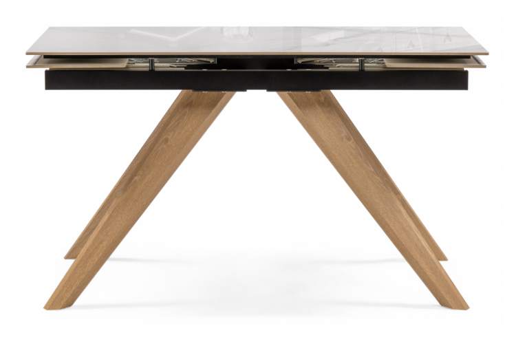 Керамический стол Морсби 140(200)х80х80 dyna fantasico / лесной орех-2