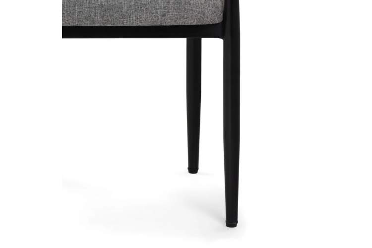 Стул на металлокаркасе Lord gray / black / gold-9