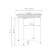 Журнальный стол Tray 47х51 white