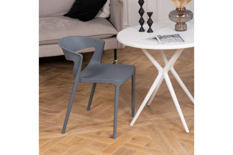 Пластиковый стул Градно серый-2