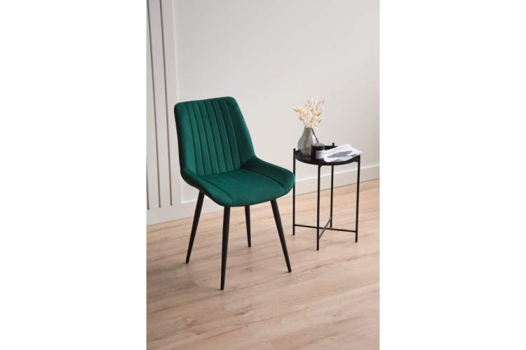 Стул на металлокаркасе Седа зеленый (zd 667) / черный np-1