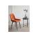 Стул на металлокаркасе Челси К терракотовый (zd 432) / черный np