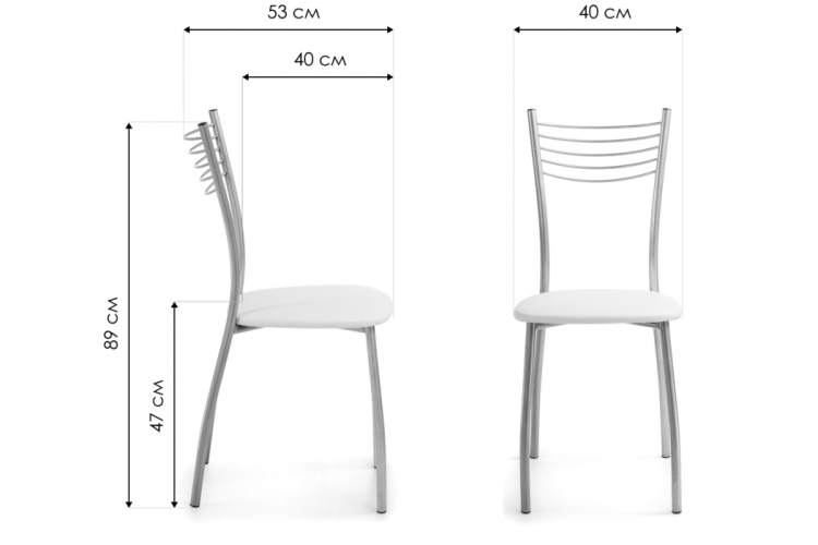Стул на металлокаркасе Goki ваниль крап / светлый мусс-1