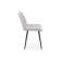 Стул на металлокаркасе Челси К светло-серый (zd 960) / черный np