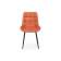 Стул на металлокаркасе Челси К терракотовый (zd 432) / черный np
