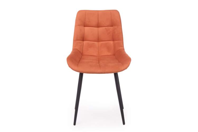 Стул на металлокаркасе Челси К терракотовый (zd 432) / черный np-4