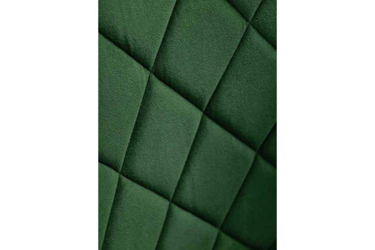 Стул на металлокаркасе Зест темно-зеленый / черный глянец-5