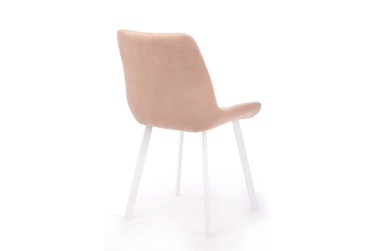 Стул на металлокаркасе Челси П бежевый (zd 210) / белый-5