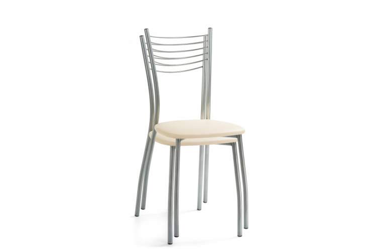 Стул на металлокаркасе Goki ваниль крап / светлый мусс-12