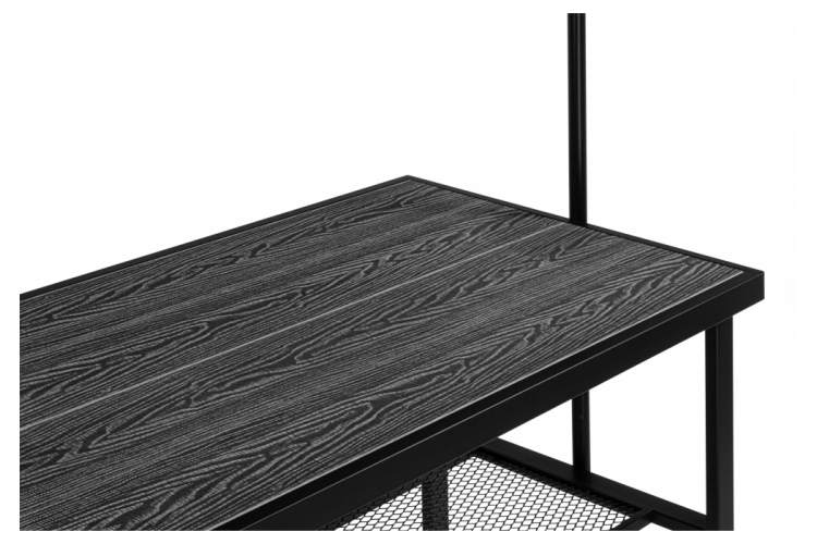 Барный стол Сари 120х50х171 дпк графит / черный-5