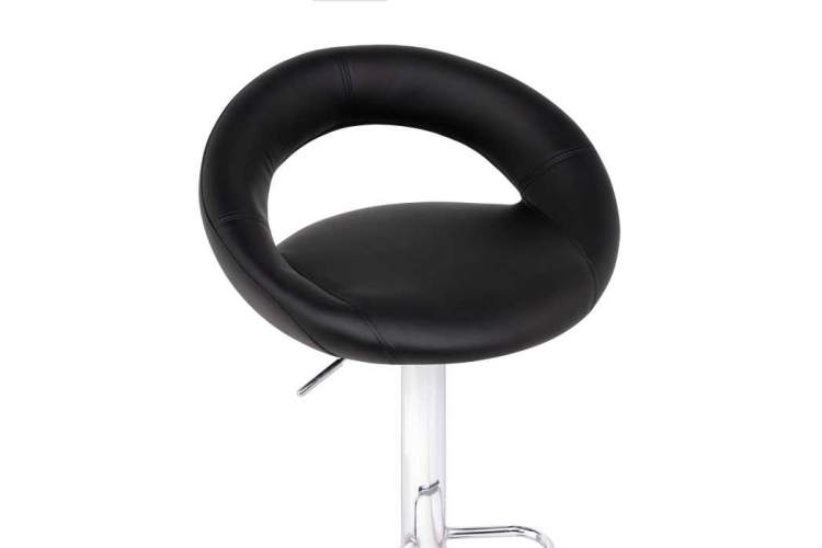 Барный стул Oazis black / chrome-4