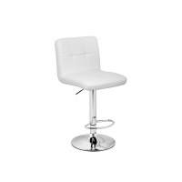 Барный стул Барный стул Paskal white / chrome Барный стул Барный стул Paskal white / chrome