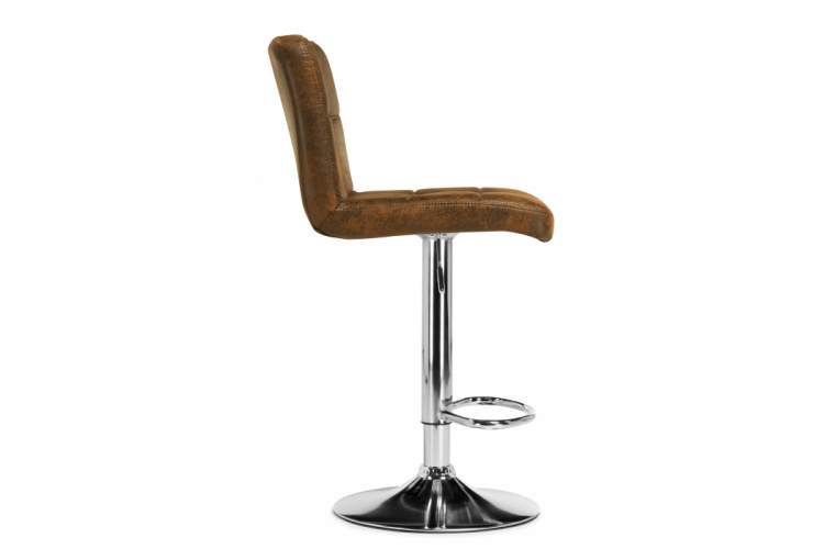 Барный стул Paskal brown / chrome-3