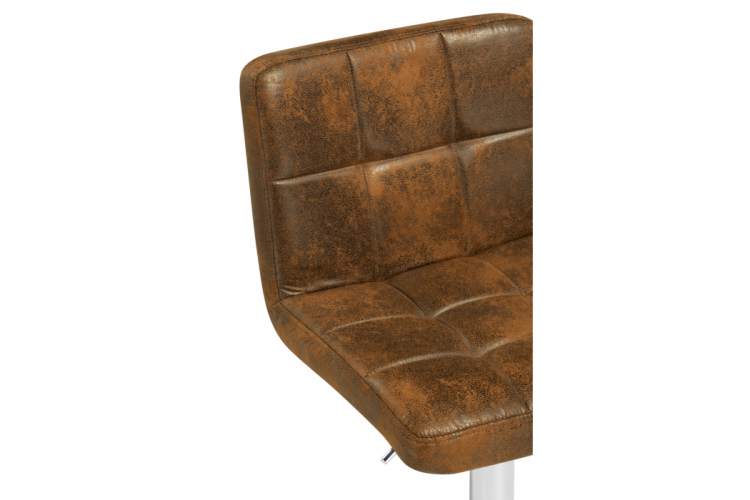 Барный стул Paskal brown / chrome-5