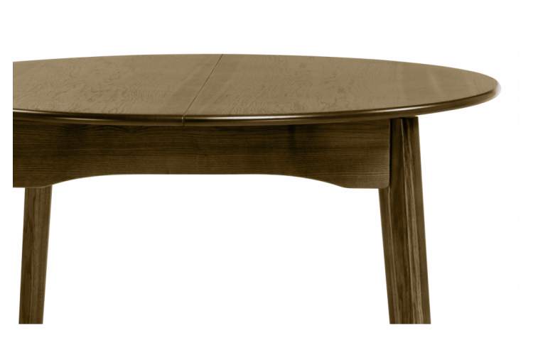 Стол деревянный Тера круглый 100х100х76 орех-3