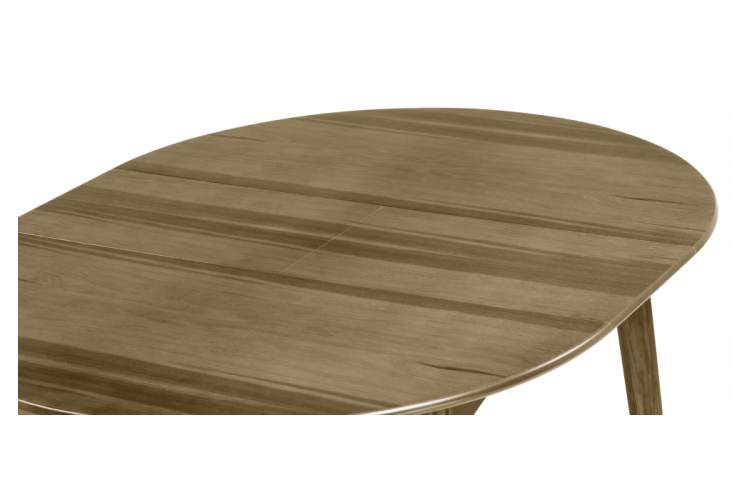 Стол деревянный Тера круглый 100х100х76 орех-4