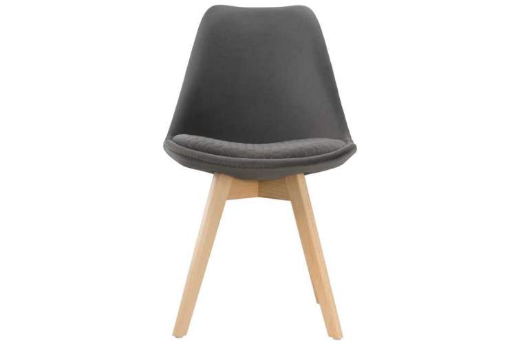 Стул деревянный Bonuss dark gray / wood-1