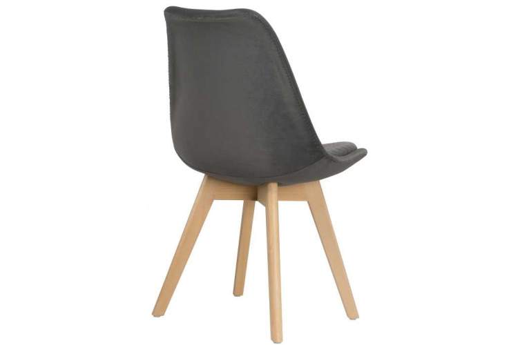 Стул деревянный Bonuss dark gray / wood-2