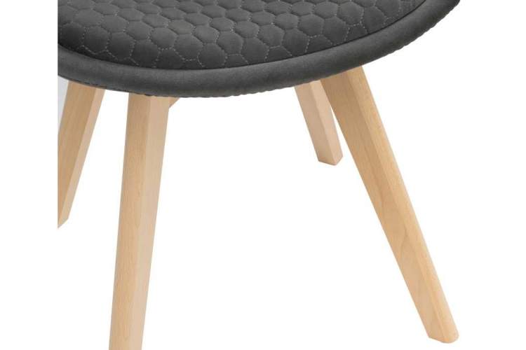 Стул деревянный Bonuss dark gray / wood-4