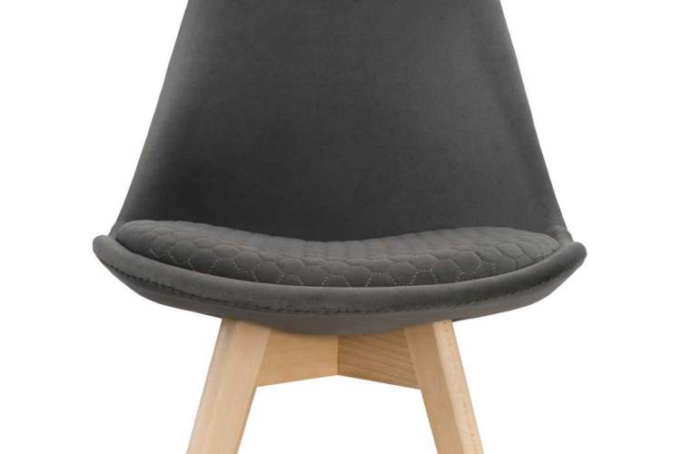 Стул деревянный Bonuss dark gray / wood-6