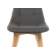 Стул деревянный Filip dark gray / wood