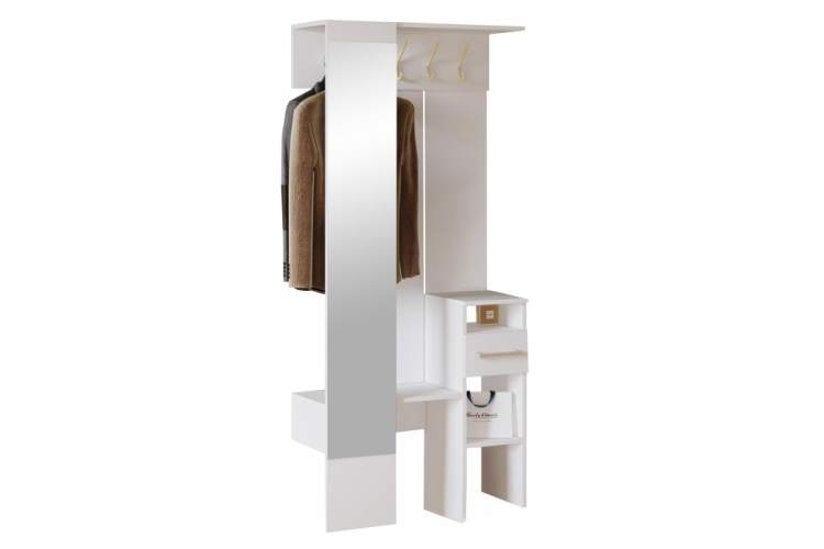 Прихожая Рогес белая-3