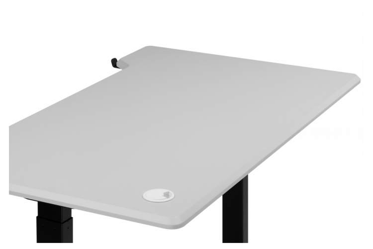 Компьютерный стол Маркос 120х75 тауп / черный-6