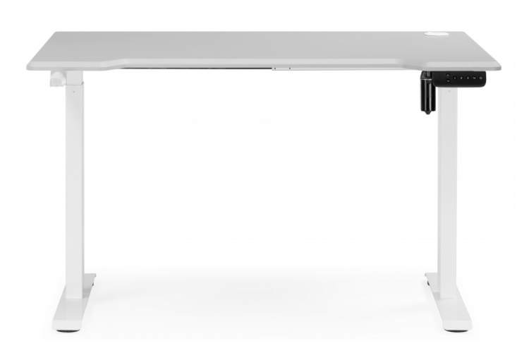 Компьютерный стол Маркос 140х80 тауп / белый-2